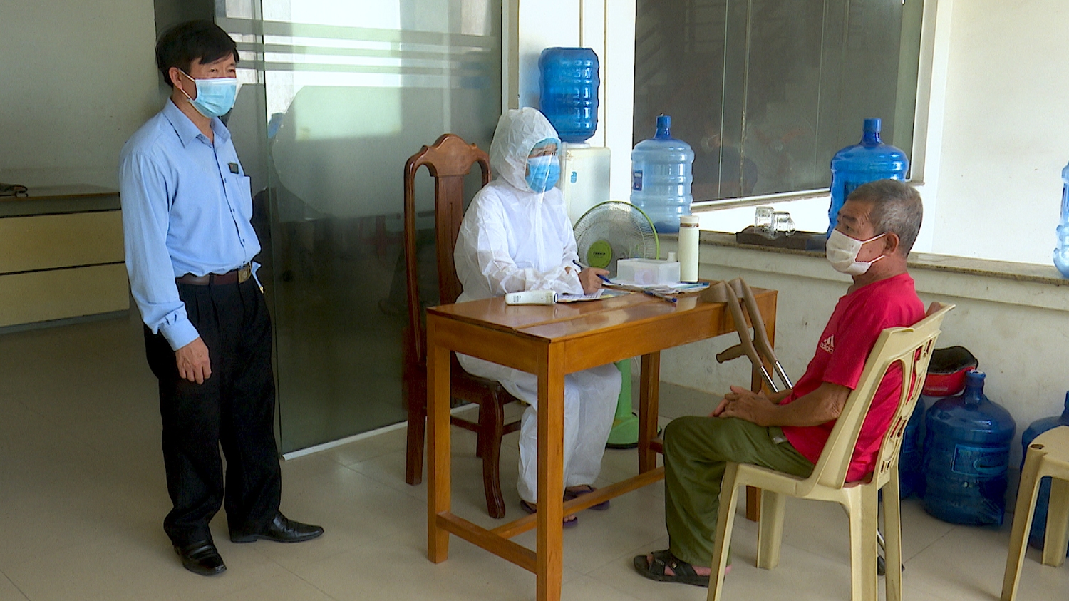 Tổ kiểm tra chuyên ngành y tế thị xã Ba Đồn kiểm tra tại cơ sở khám chữa bệnh Tâm Phúc