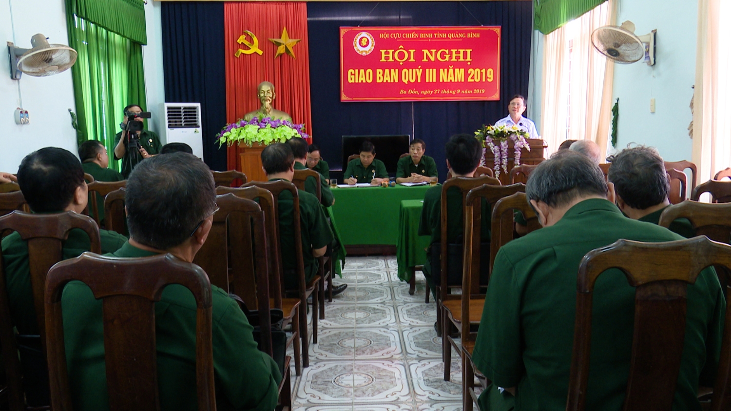 Hội CCB tỉnh Quảng Bình giao ban công tác hội quý III năm 2019.