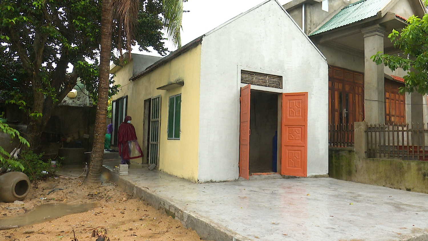 Toàn cảnh ngôi nhà sau khi hoàn thành của chị Mai Thị Thanh