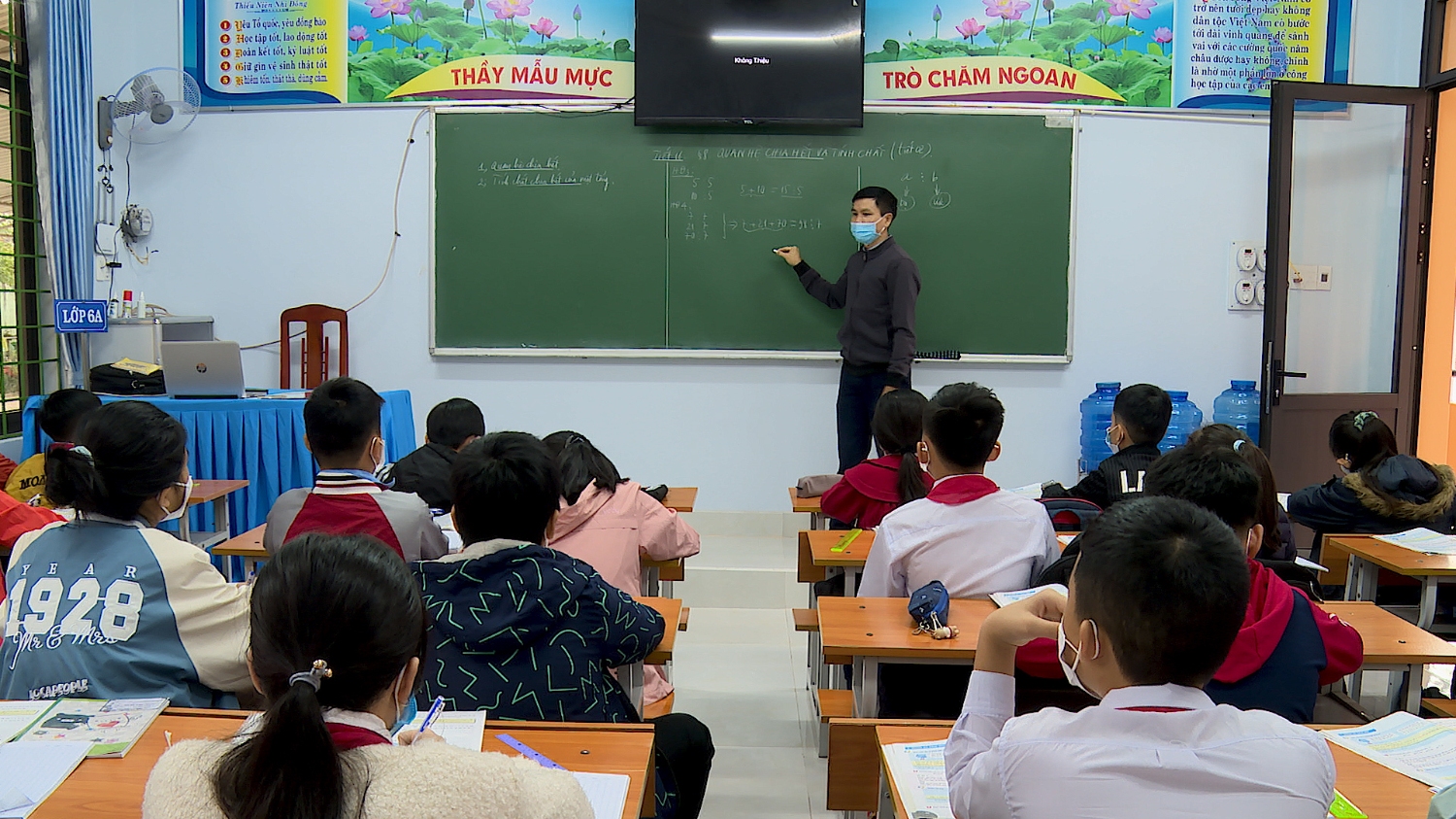 Trường THCS Nguyễn Hàm Ninh làm tốt công tác dạy học sau dịch